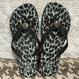 Tory Burch Flip Flops - Leopard